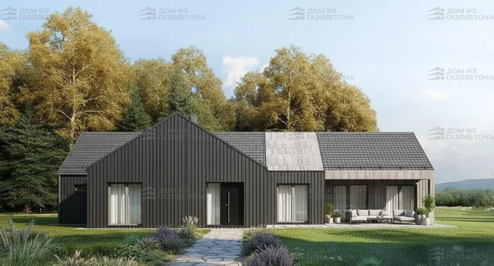 Проект Двухэтажный дом 24 на 15, 232 м2