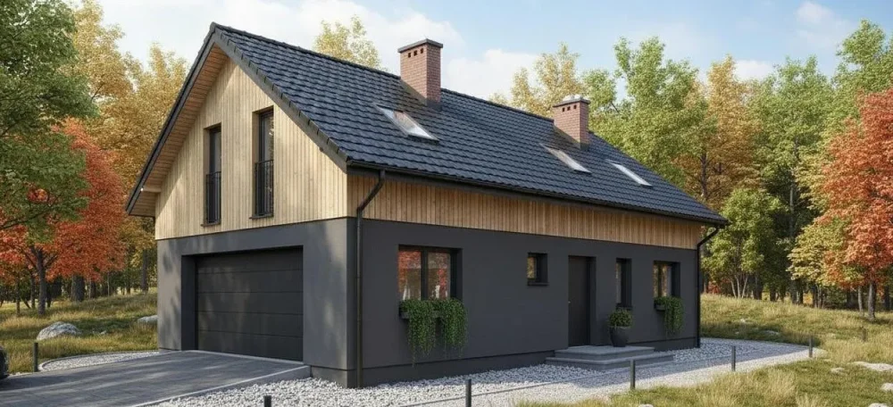 Проект Двухэтажный дом 12 на 12, 138 м2