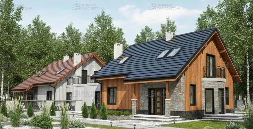 Проект Двухэтажный дом 28 на 10, 159 м2