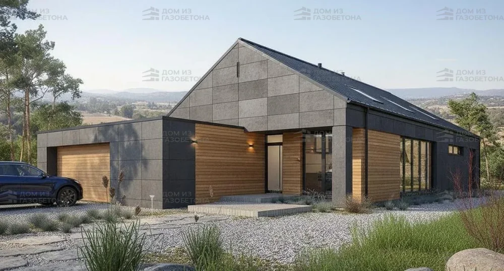 Проект Двухэтажный дом 12 на 25, 242 м2