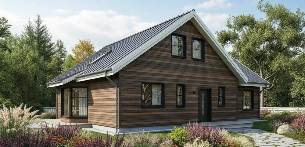 Проект Двухэтажный дом 20 на 12, 232 м2